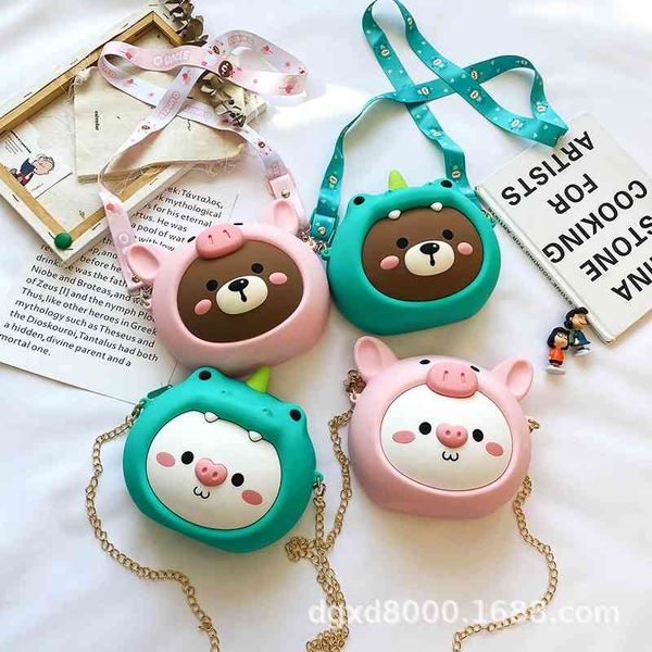 cartoon cute silicone backpack children's adjustable diagonal zero wallet rabbit storage bag
cartoon cute silicone backpack children's adjustable diagonal zero wallet rabbit storage bag