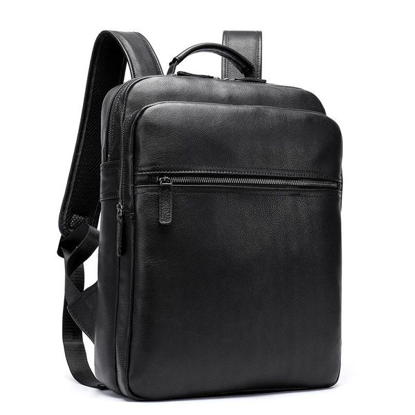 backpack brand designer genuine cow leather men real large capacity school travel 
backpack brand designer genuine cow leather men real large capacity school travel