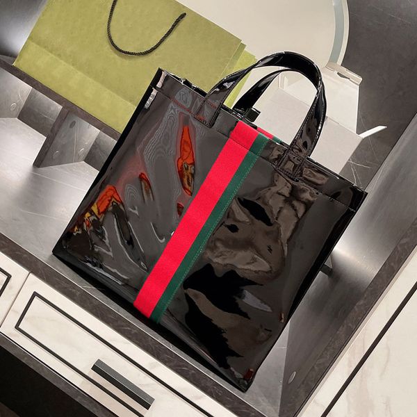 designer women ophidia tote shopping bag italy brand commes joint edition green red stripes totes patent leather printed shoulder handbag lu
designer women ophidia tote shopping bag italy brand commes joint edition green red stripes totes patent leather printed shoulder handbag lu