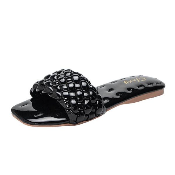 slippers women's shoes and summer style mirror woven flat-heel fashion solid color flat-bottomed in three colors, Black
slippers women's shoes and summer style mirror woven flat-heel fashion solid color flat-bottomed in three colors, Black
