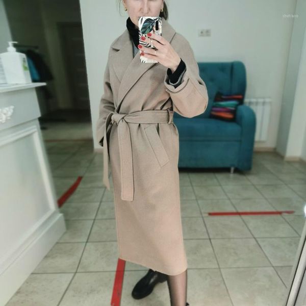 autumn winter 2021 fashion warm clothes womens lapel coat trench jacket loose overcoat outwear women's wool & blends, Black
autumn winter 2021 fashion warm clothes womens lapel coat trench jacket loose overcoat outwear women's wool & blends, Black
