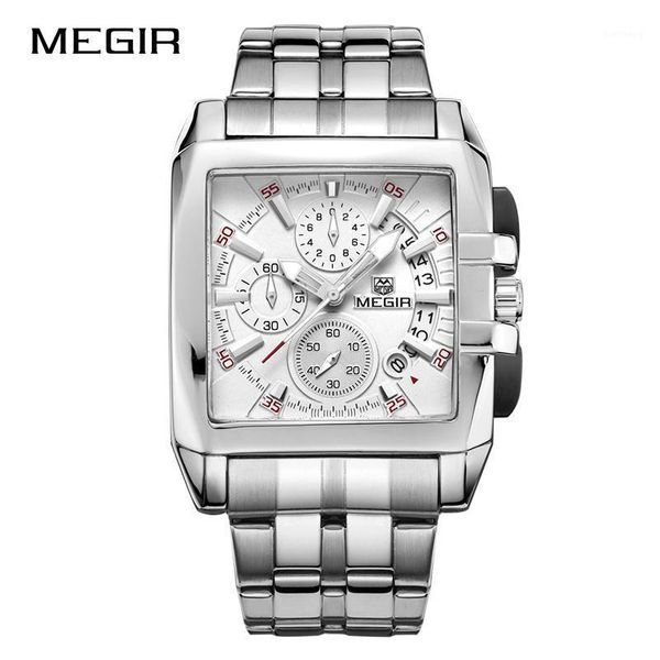 men's quartz steel wristwatch waterproof chronograph business watches male military clock relogio hodinky wristwatches, Slivery;brown
men's quartz steel wristwatch waterproof chronograph business watches male military clock relogio hodinky wristwatches, Slivery;brown