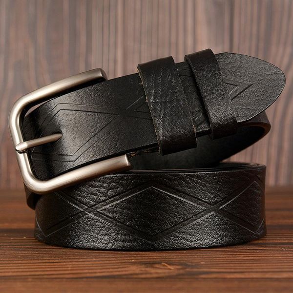 belts fashion men leather belt causal pin buckle diamond pressed cow strap male wide jeans waist cinto, Black;brown
belts fashion men leather belt causal pin buckle diamond pressed cow strap male wide jeans waist cinto, Black;brown