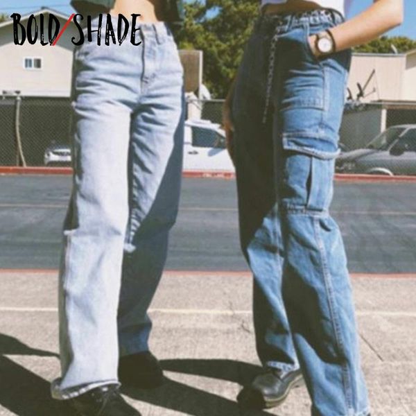 bold shade skater girl style grunge 90s baggy jeans friends high waist straight wide legs streetwear indie fashion deinm pants women's, Blue
bold shade skater girl style grunge 90s baggy jeans friends high waist straight wide legs streetwear indie fashion deinm pants women's, Blue