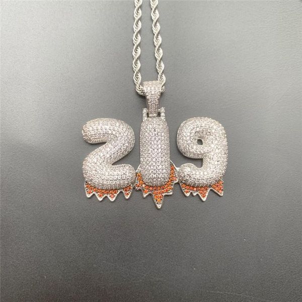 lucky sonny custom drip bubble number 0-9 charm chain necklaces & pendant for men women gold color cubic zircon hip hop jewelry, Silver
lucky sonny custom drip bubble number 0-9 charm chain necklaces & pendant for men women gold color cubic zircon hip hop jewelry, Silver