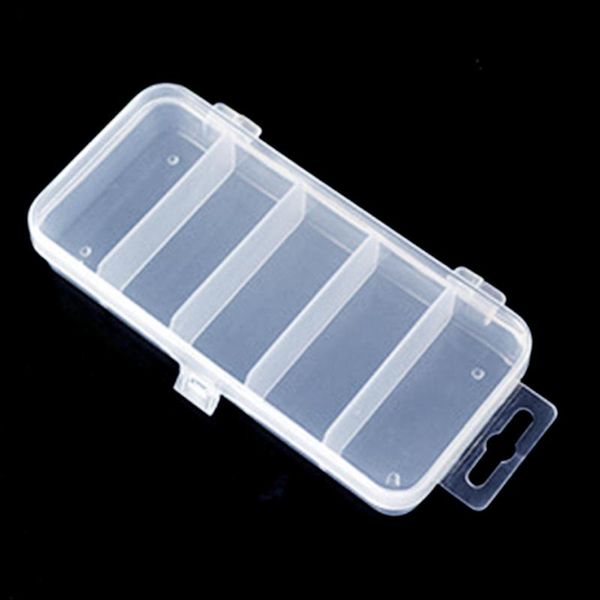fishing accessories 5 compartments plastic lure bait box storage organizer container case
fishing accessories 5 compartments plastic lure bait box storage organizer container case