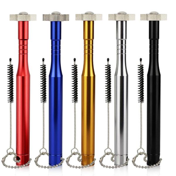 golf training aids 1pcs gog grooving sharpening clean tool alloy wedge with a small brush 5 colours drop
golf training aids 1pcs gog grooving sharpening clean tool alloy wedge with a small brush 5 colours drop