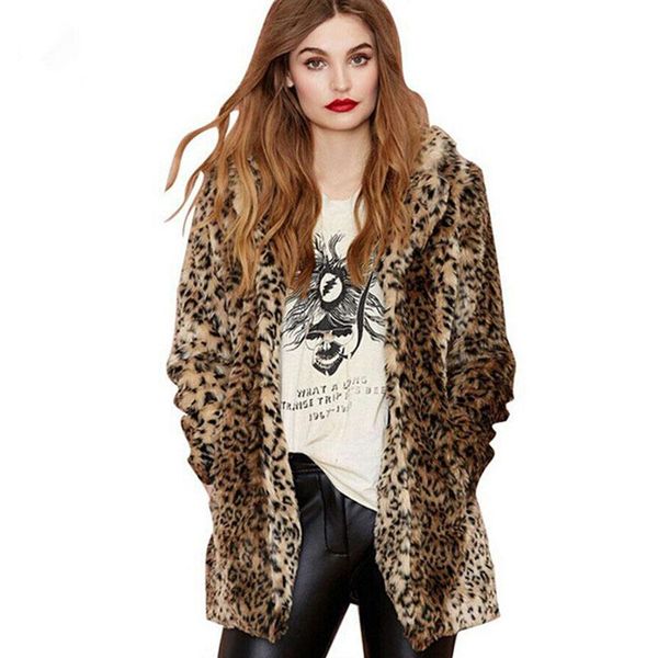 women's fur & faux coats women thick warm leopard grain full sleeve turn-down collar open stitch vintage jackets autumn winter, Black
women's fur & faux coats women thick warm leopard grain full sleeve turn-down collar open stitch vintage jackets autumn winter, Black