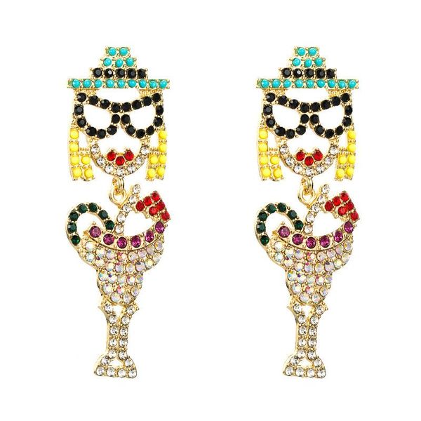 earrings 2021 character alloy acrylic alternative funny long exaggerated for women stud, Golden;silver
earrings 2021 character alloy acrylic alternative funny long exaggerated for women stud, Golden;silver