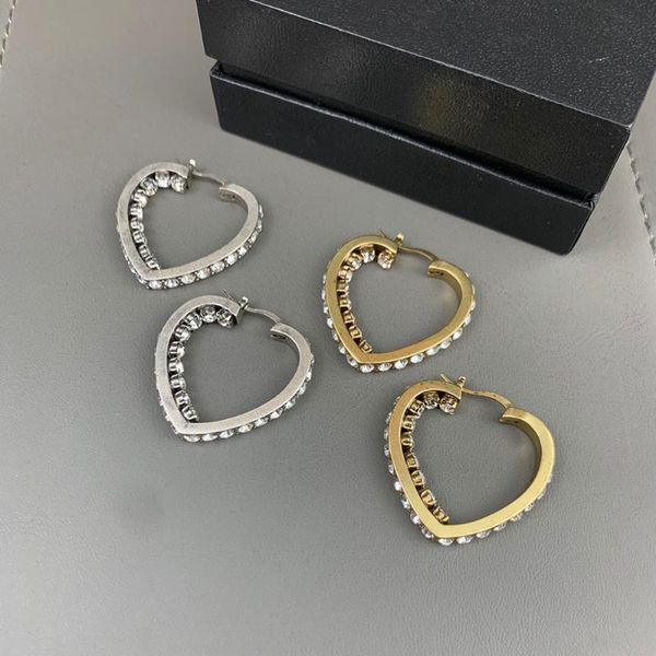 trend luxury vintage gold silver color heart hoop earrings fashion punk jewelry for women designer bijoux & huggie, Golden;silver
trend luxury vintage gold silver color heart hoop earrings fashion punk jewelry for women designer bijoux & huggie, Golden;silver