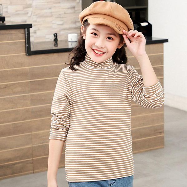 t-shirts 2021 autumn baby girls t shirt long-sleeve turtleneck stripe t-shirt toddler girl bottoming casual kids tee soft outwear, Blue
t-shirts 2021 autumn baby girls t shirt long-sleeve turtleneck stripe t-shirt toddler girl bottoming casual kids tee soft outwear, Blue