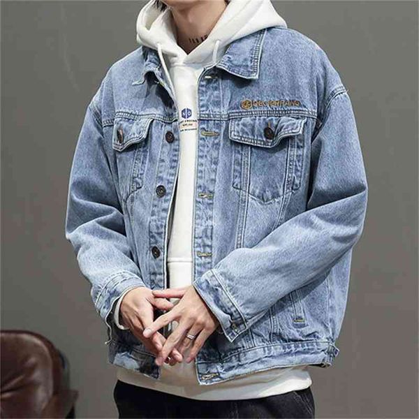 men's jackets jeans jacket for male korean-style students fashion autumn and winter release denim man's, Black;brown
men's jackets jeans jacket for male korean-style students fashion autumn and winter release denim man's, Black;brown