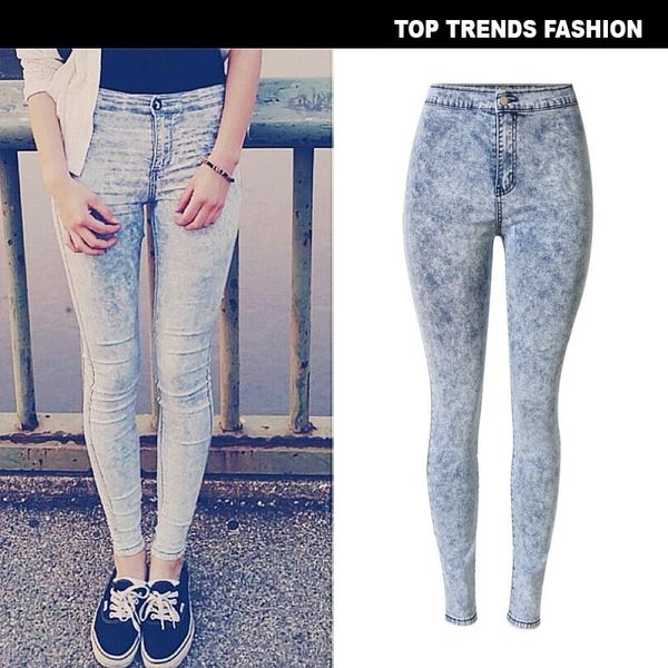 popular pencil pants elastic jeans high waist snowflake tie dyed leggings women look thin, Blue
popular pencil pants elastic jeans high waist snowflake tie dyed leggings women look thin, Blue