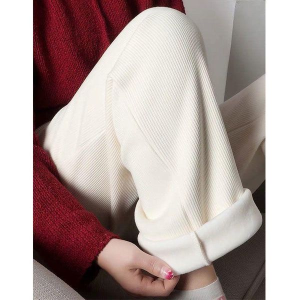 women's pants & capris winter plus velvet loose and thin wide-leg high-waist casual straight-leg long size, Black;white
women's pants & capris winter plus velvet loose and thin wide-leg high-waist casual straight-leg long size, Black;white
