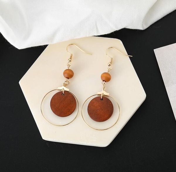 dangle & chandelier japanese circle wooden beads wood earrings temperament simple texture ear jewelry hand made manufacturers whole, Silver
dangle & chandelier japanese circle wooden beads wood earrings temperament simple texture ear jewelry hand made manufacturers whole, Silver