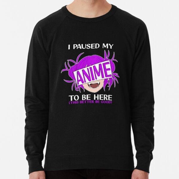 men's hoodies & sweatshirts i paused my anime to be here print streetwear fashion fleece harajuku fitness sportswear, Black
men's hoodies & sweatshirts i paused my anime to be here print streetwear fashion fleece harajuku fitness sportswear, Black