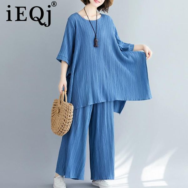 women's two piece pants wp50905 2021 summer fashion women clothes three quarter sleeves pleated pullover loose and elastic set, White
women's two piece pants wp50905 2021 summer fashion women clothes three quarter sleeves pleated pullover loose and elastic set, White