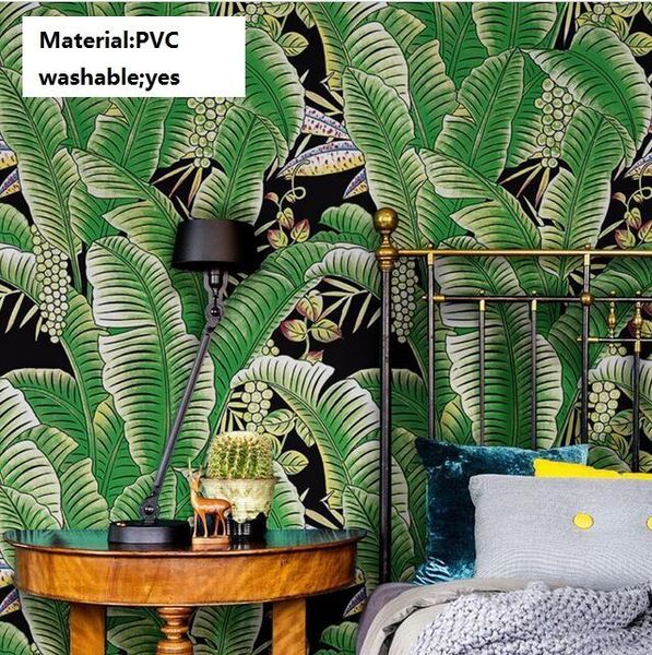 wallpapers thickened modern pvc waterproof southeast asian green banana leaves wallpaper 3d mural washable spa for walls 3 d
wallpapers thickened modern pvc waterproof southeast asian green banana leaves wallpaper 3d mural washable spa for walls 3 d