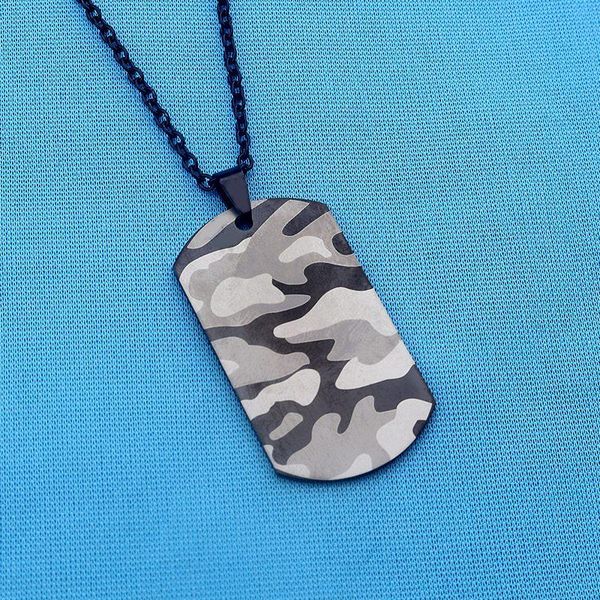 pendant necklaces cool camouflage dog tag necklace for men stainless steel soldier army male collar jewelry, Silver
pendant necklaces cool camouflage dog tag necklace for men stainless steel soldier army male collar jewelry, Silver