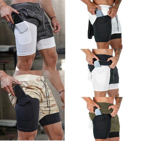 men's running shorts mens 2 in 1 sports male double-deck quick drying men jogging gym, White;black
men's running shorts mens 2 in 1 sports male double-deck quick drying men jogging gym, White;black
