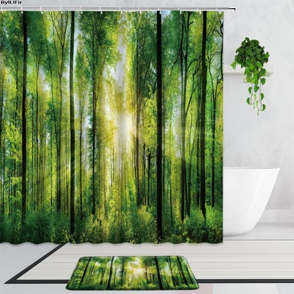 shower curtains 3d sunshine forest landscape summer green jungle natural scenery bathroom curtain non-slip carpet mat home decor
shower curtains 3d sunshine forest landscape summer green jungle natural scenery bathroom curtain non-slip carpet mat home decor