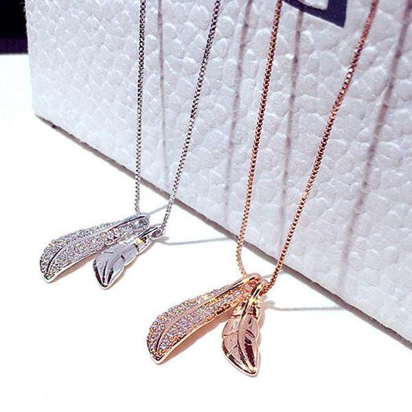 inlaid rhinestone leaves necklace for women fashion rose gold silver color leaf shaped female long sweater chain jewelry gifts pendant neckl
inlaid rhinestone leaves necklace for women fashion rose gold silver color leaf shaped female long sweater chain jewelry gifts pendant neckl
