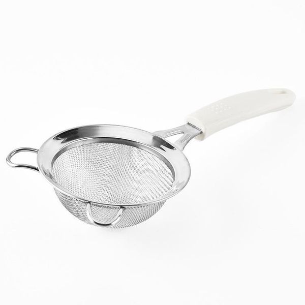 baking & pastry tools 1pcs tool flour sieve kitchen supplies white handle 8cm 10cm 14cm manual double layer 30 mesh 304 stainless steel/pp
baking & pastry tools 1pcs tool flour sieve kitchen supplies white handle 8cm 10cm 14cm manual double layer 30 mesh 304 stainless steel/pp