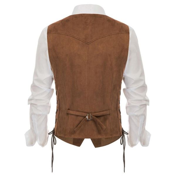 men vintage jacket renaissance vest coat v-neck snap-button placket handkerchief hem cocktail party cropped male men's jackets, Black;brown
men vintage jacket renaissance vest coat v-neck snap-button placket handkerchief hem cocktail party cropped male men's jackets, Black;brown
