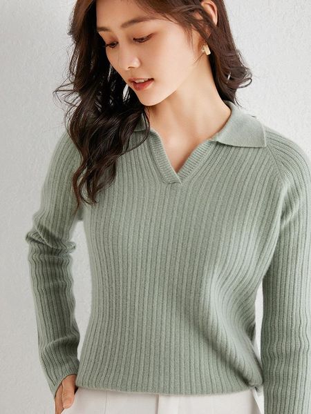 women's sweaters shirt collar ribbed sweater 100% wool fashion pullover allover ribs jumper pure 2021 feature #2036, White;black
women's sweaters shirt collar ribbed sweater 100% wool fashion pullover allover ribs jumper pure 2021 feature #2036, White;black