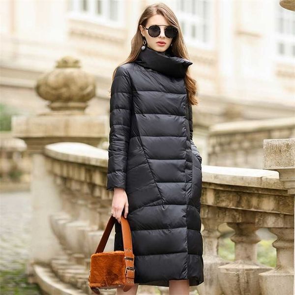 duck down jacket women winter outerwear coats female long casual light ultra thin warm puffer jacket parka branded 211013, Black
duck down jacket women winter outerwear coats female long casual light ultra thin warm puffer jacket parka branded 211013, Black
