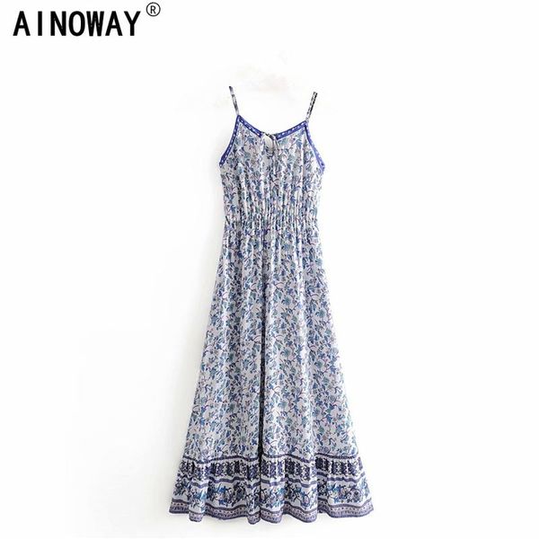 casual dresses vintage chic women blue floral print sleeveless strap beach bohemian happie ladies rayon boho maxi dress vestidos, Black;gray
casual dresses vintage chic women blue floral print sleeveless strap beach bohemian happie ladies rayon boho maxi dress vestidos, Black;gray