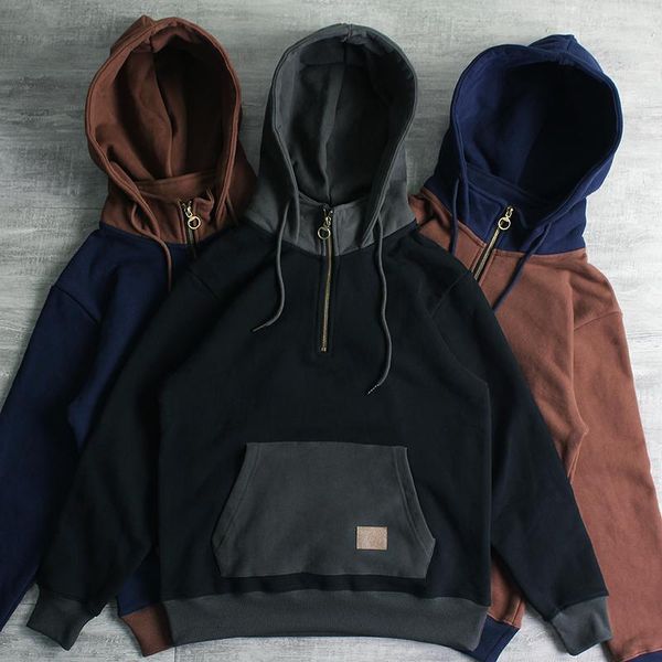 men's hoodies & sweatshirts autumn and winter fashion pure cotton terry heavyweight thick plus velvet for loose hooded pullover sportsw, Black
men's hoodies & sweatshirts autumn and winter fashion pure cotton terry heavyweight thick plus velvet for loose hooded pullover sportsw, Black