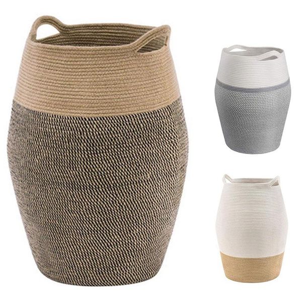 laundry bags cotton rope woven storage baskets home organizer big belly toys dirty clothes hamper foldable
laundry bags cotton rope woven storage baskets home organizer big belly toys dirty clothes hamper foldable