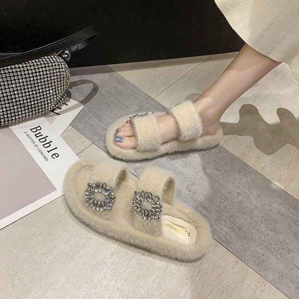 women slippers winter shoes flat sweet home indoor fur warm soft slip on rhinestone autumn female short plush, Black
women slippers winter shoes flat sweet home indoor fur warm soft slip on rhinestone autumn female short plush, Black