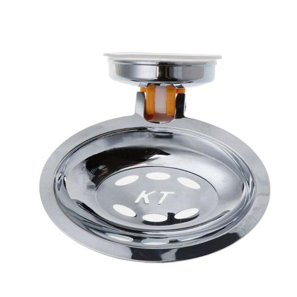 soap dishes stainless steel vacuum suction cup holder dish for bathroom kitchen