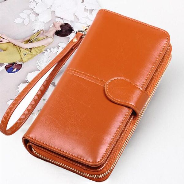 wallets lkeep leather original women wallet long purse female green portomonee for gift 2021, Red;black
wallets lkeep leather original women wallet long purse female green portomonee for gift 2021, Red;black