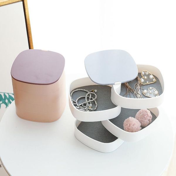 jewelry pouches, bags nordic plastic organizer earrings necklace ring storage box display travel spin stand gift, Pink;blue
jewelry pouches, bags nordic plastic organizer earrings necklace ring storage box display travel spin stand gift, Pink;blue