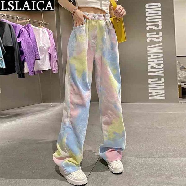 pant women fashion spring summer high waist tie-dye print casual woman pants streetwear jeans lady wide legs 210515, Black;white
pant women fashion spring summer high waist tie-dye print casual woman pants streetwear jeans lady wide legs 210515, Black;white
