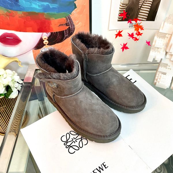 2022 leather boots ladies short ankle cowskin boot autumn winter chunky heel martin booties fashion camfortable shoes with box size 35-40 -h, Black
2022 leather boots ladies short ankle cowskin boot autumn winter chunky heel martin booties fashion camfortable shoes with box size 35-40 -h, Black