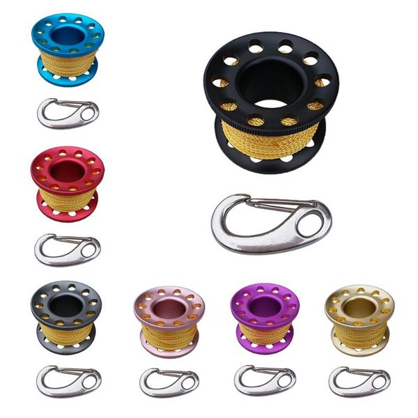 pool & accessories diving finger reel dive snorkeling spool with stainless steel snap clip, antirust and durable
pool & accessories diving finger reel dive snorkeling spool with stainless steel snap clip, antirust and durable
