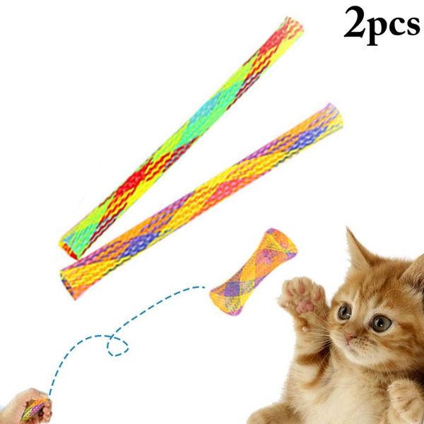 random color cat spring tube interactive flexible toy teething cleaning funny chase bite toys
random color cat spring tube interactive flexible toy teething cleaning funny chase bite toys
