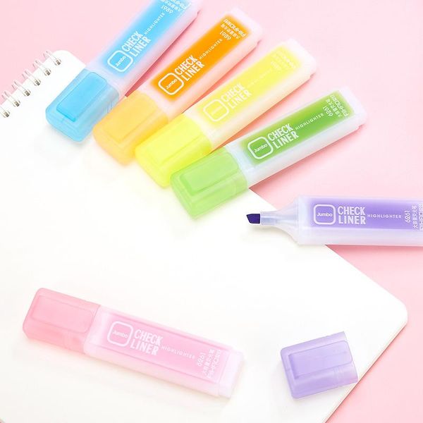 highlighters school highlighter pen set 6 color oblique head check liner marker for office kids study, Black;red
highlighters school highlighter pen set 6 color oblique head check liner marker for office kids study, Black;red