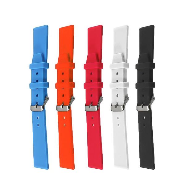 watch bands 16/18/20/22/24/26/28mm silicone band multi color replacement watchbands strap with stainless steel buckle, Black;brown
watch bands 16/18/20/22/24/26/28mm silicone band multi color replacement watchbands strap with stainless steel buckle, Black;brown