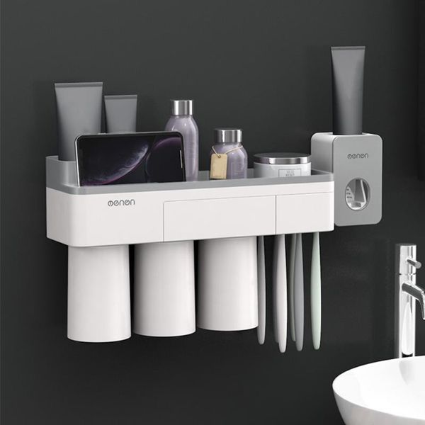 bathroom storage & organization mengn toothbrush rack wall mounted holder cup organizer toothpaste dispenser washroom shelf
bathroom storage & organization mengn toothbrush rack wall mounted holder cup organizer toothpaste dispenser washroom shelf