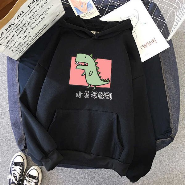 dinosaur japanese cute plus size punk fun fashion casual printed long sleeve velvet vintage ins hooded sweatshirt 210608, Black
dinosaur japanese cute plus size punk fun fashion casual printed long sleeve velvet vintage ins hooded sweatshirt 210608, Black