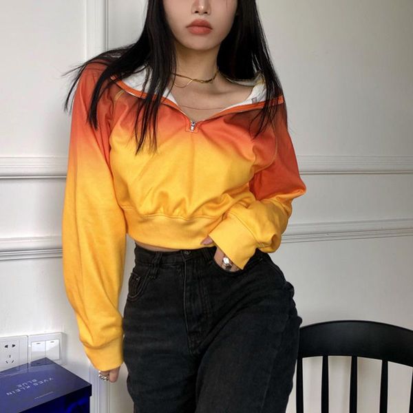 women's hoodies & sweatshirts fall winter fashion all-match cropped outfits pullovers streetwear 2021 women long sleeve orange print, Black
women's hoodies & sweatshirts fall winter fashion all-match cropped outfits pullovers streetwear 2021 women long sleeve orange print, Black