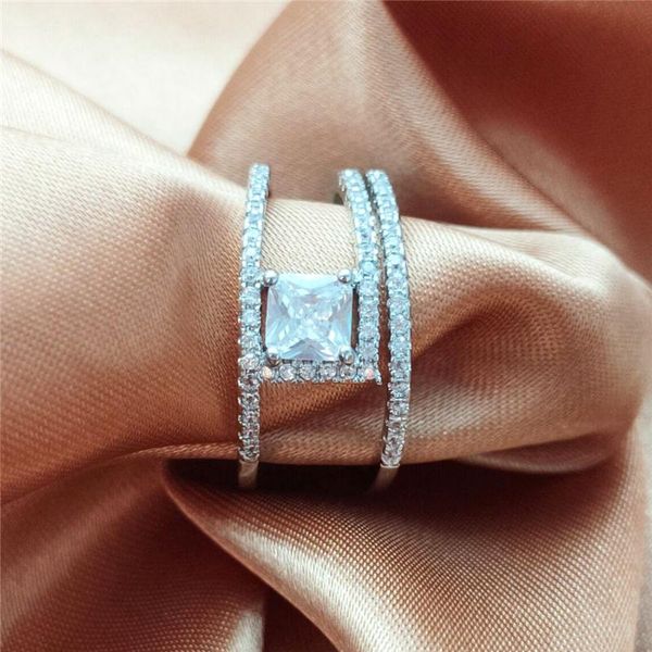 wedding rings 2021 luxury micro inlaid zircon silver for women fashion jewelry anel square cz ring engagement statement anillos, Slivery;golden
wedding rings 2021 luxury micro inlaid zircon silver for women fashion jewelry anel square cz ring engagement statement anillos, Slivery;golden