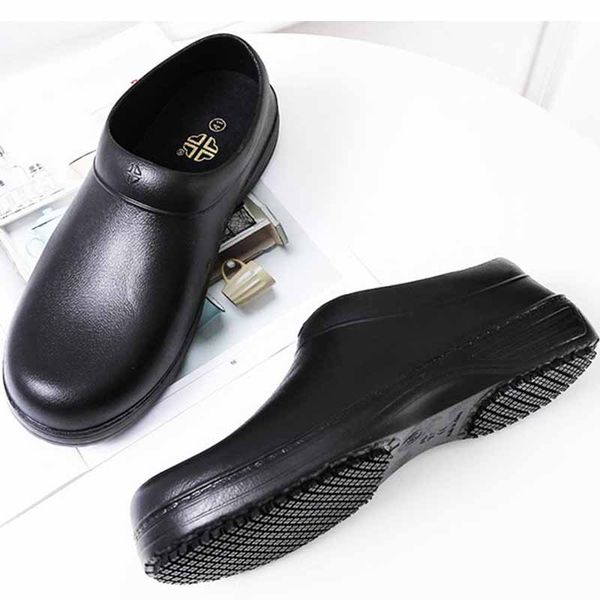 men shoes spring l kitchen breathable resistant oil-proof kitchen cook working non-slip chef shoes casual flats work shoes, Black
men shoes spring l kitchen breathable resistant oil-proof kitchen cook working non-slip chef shoes casual flats work shoes, Black