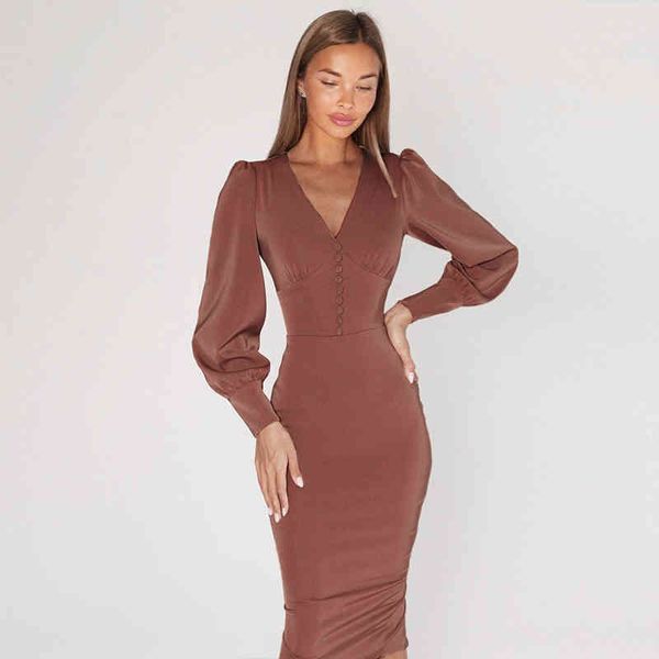 paris girl autumn french women's dress long sleeve vintage elegant v-neck office femme slim pencil es vestidos 210524, Black;gray
paris girl autumn french women's dress long sleeve vintage elegant v-neck office femme slim pencil es vestidos 210524, Black;gray