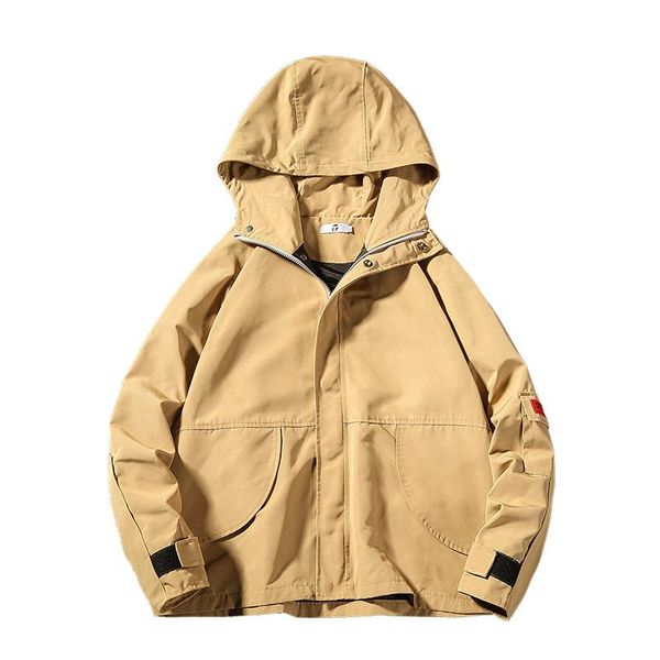 men spring and 2021 summer korean fashion hip hop couple printing handsome casual hooded tooling jacket men's jackets, Black;brown
men spring and 2021 summer korean fashion hip hop couple printing handsome casual hooded tooling jacket men's jackets, Black;brown
